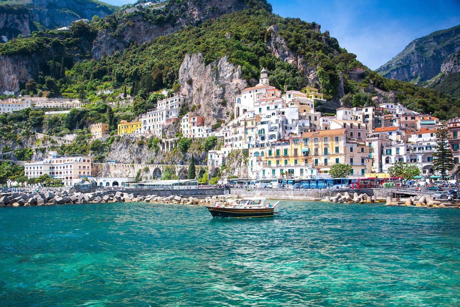 Experience Amalfi Coast with Shared Boat - SorrentoVibes